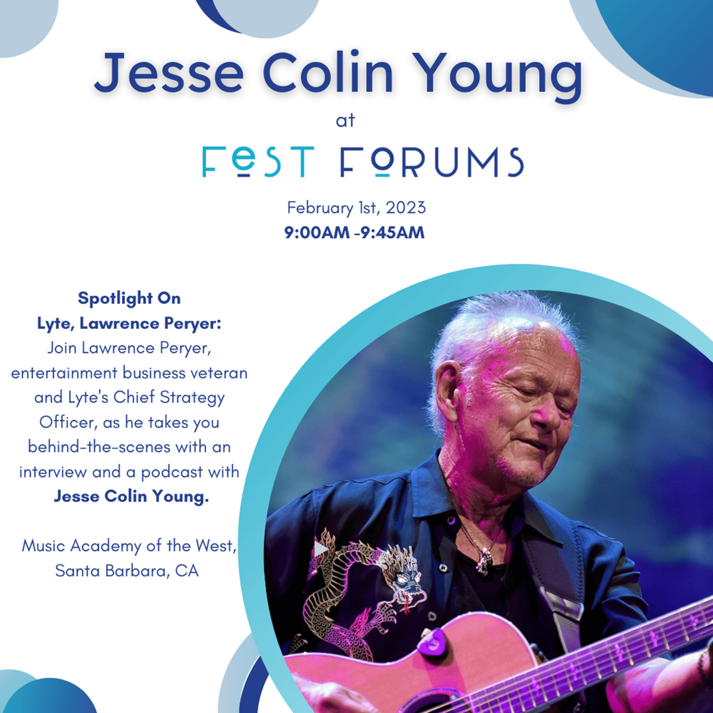 A Live Taping with Jesse Colin Young Post feature image