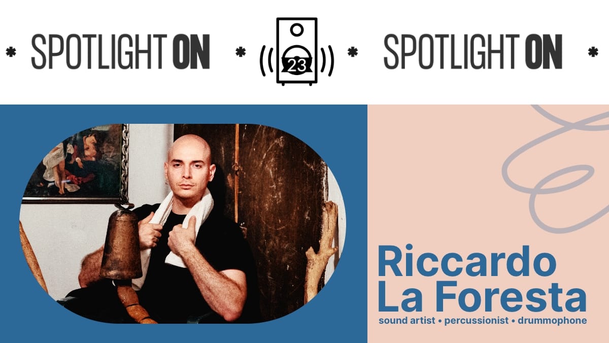 Riccardo La Foresta: drumming without drumming Post feature image