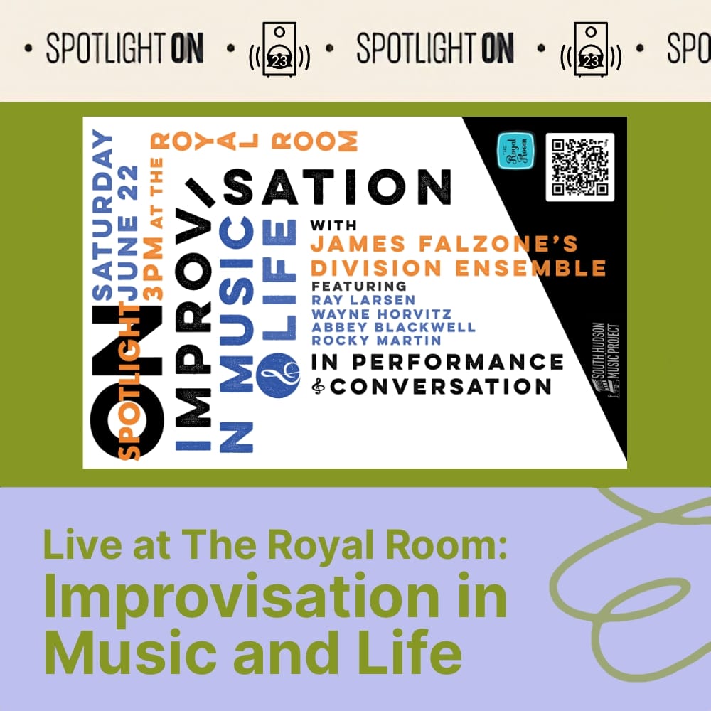 Live at The Royal Room: improvisation in music and life Post feature image