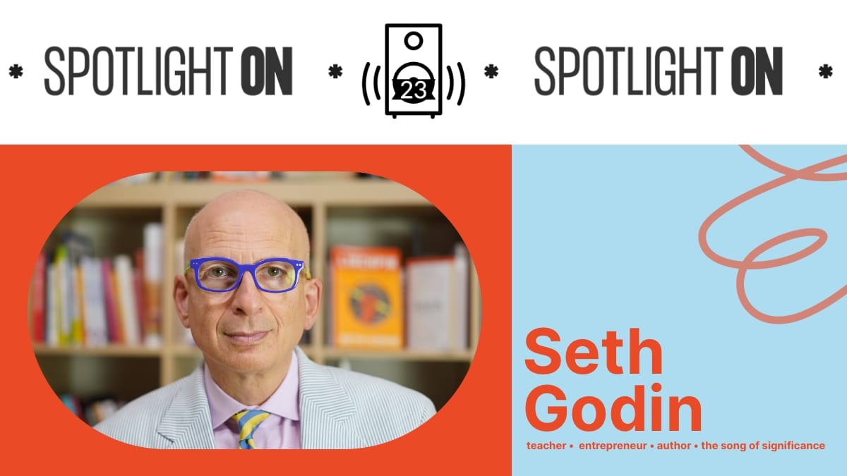 Seth Godin and The Song of Significance - Transcript Post feature image