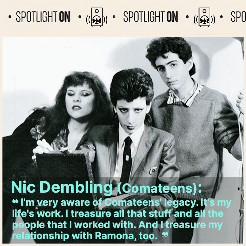 Nic Dembling: recalling new wave New York with Comateens - Transcript Post feature image