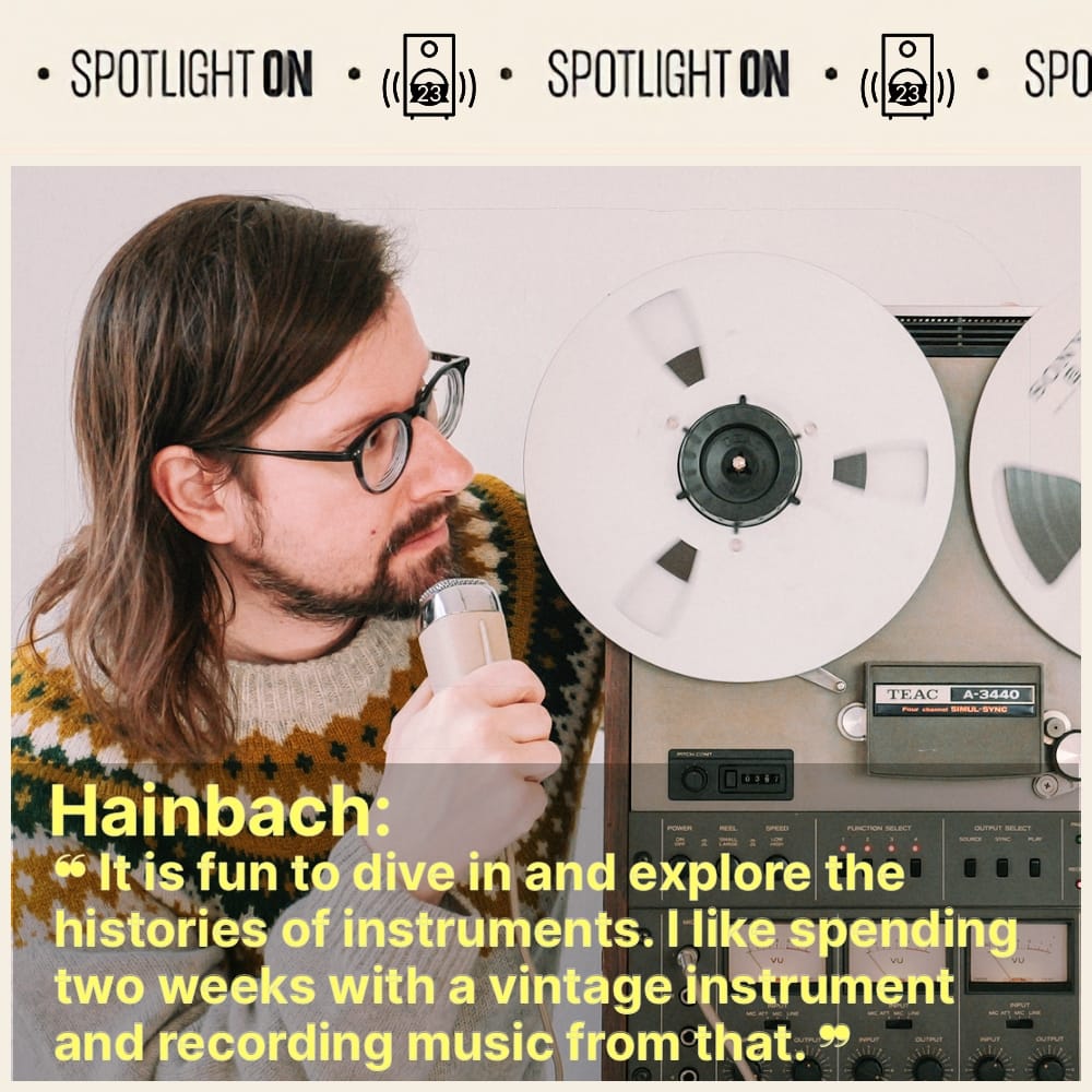 Hainbach: crafting soundscapes from forgotten relics - Transcript Post feature image